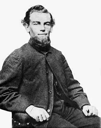 Portrait photographique du capitaine Benjamin Spooner Briggs